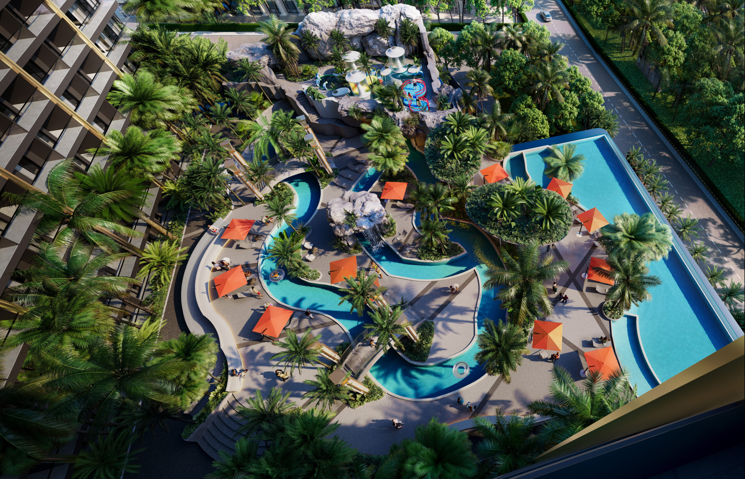 09_GRAND SOLAIRE NOBLE_EXTERIOR_GARDEN AND POOL 01-05_DAY_Draft_04
